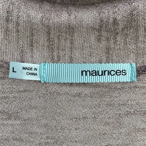 Maurices Open Front Layering Vest Size L - Picture 3 of 7